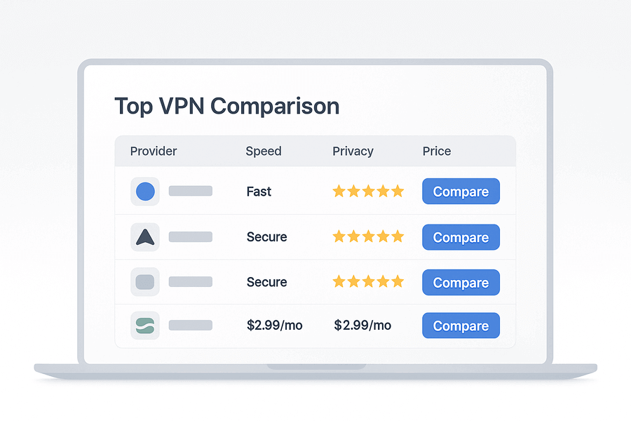 VPN comparison preview