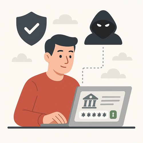 Protect online banking from hackers