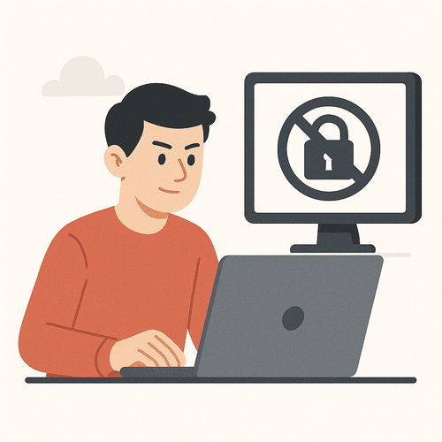 Bypass blocks at work or school