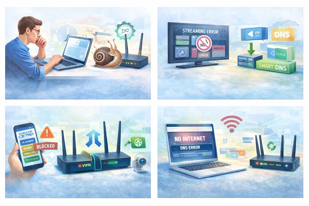 Router VPN sorunları