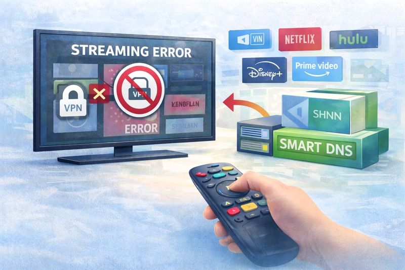 Streaming VPN sorunları