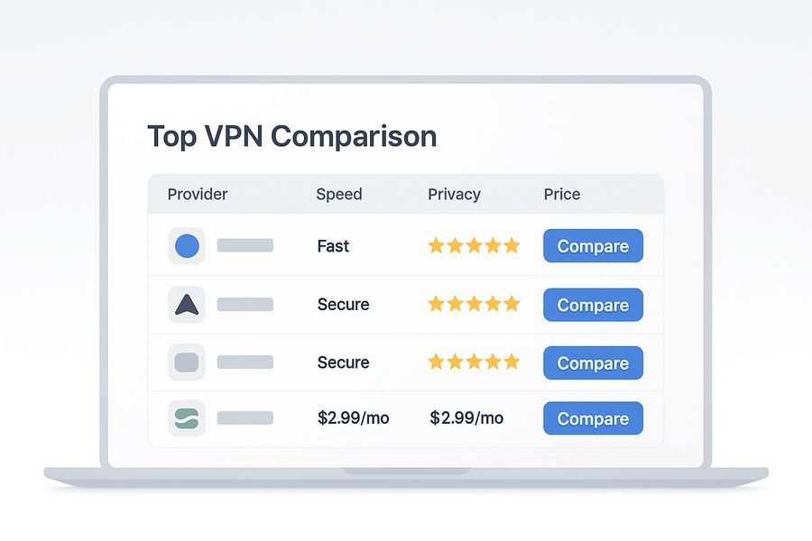 VPN comparison preview